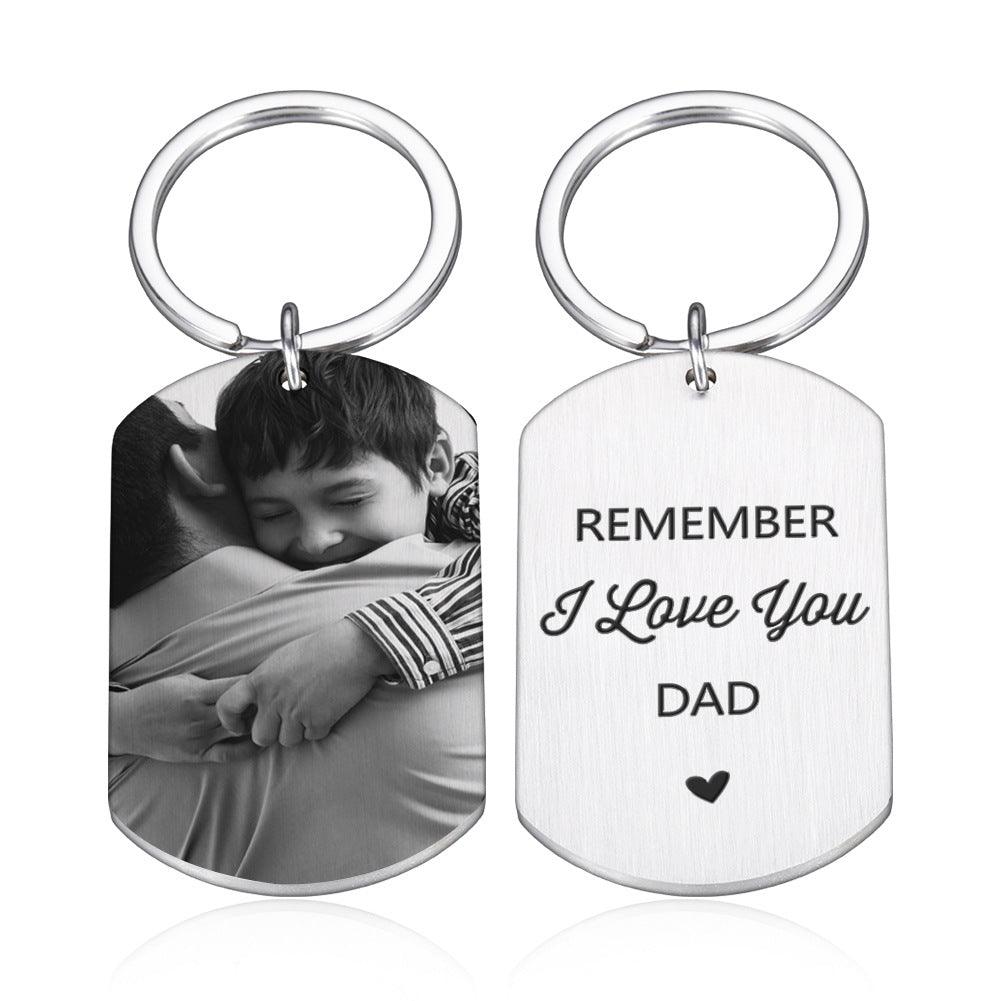 Personalised Tag Photo Keychain - LOX VAULT