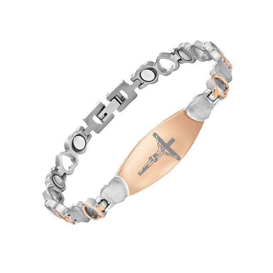 Titanium Steel Heart Bracelet - Lox Vault