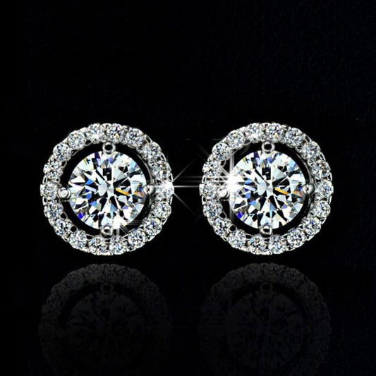 Cubic zirconia earrings - LOX VAULT