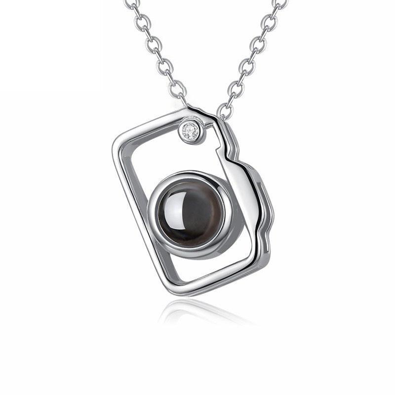 Personalised Camera Projection Necklace - LOX VAULT