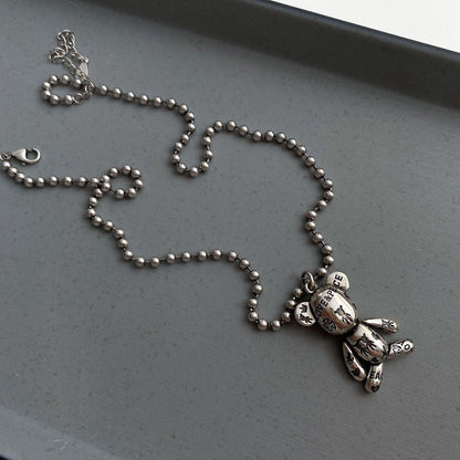 Vintage Bear Necklace - LOX VAULT