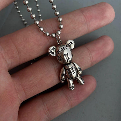 Vintage Bear Necklace - LOX VAULT