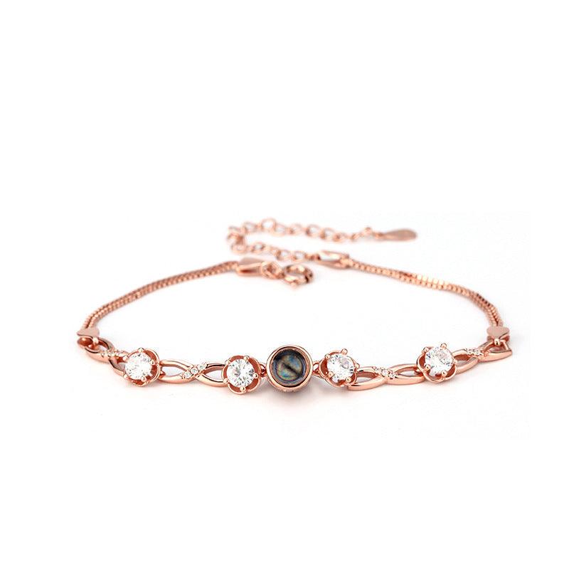 Personalised Infinite Love Projection Bracelet - LOX VAULT