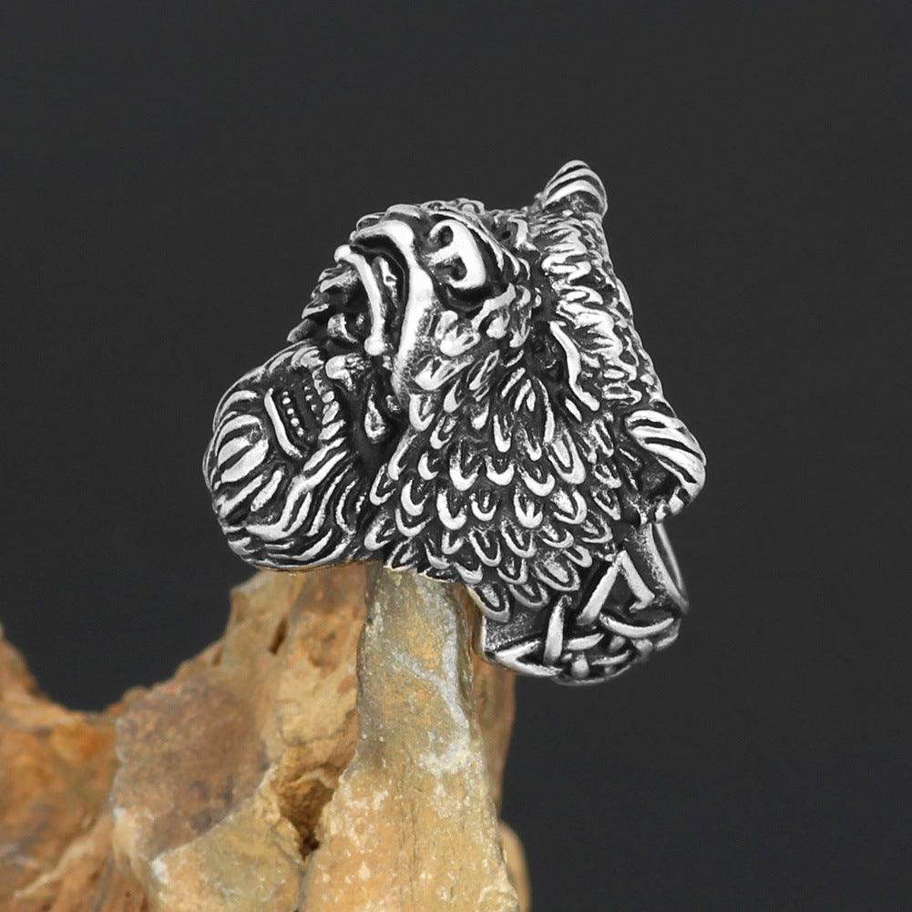 Viking Mythology Werewolf Ring - LOX VAULT