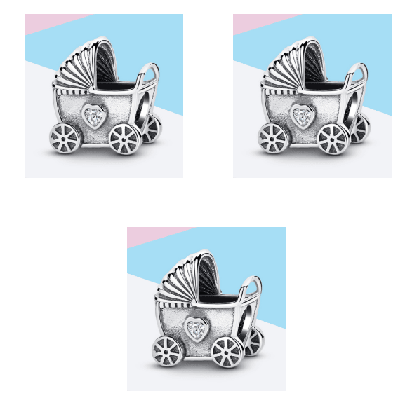 Baby carriage Bead Charm - LOX VAULT