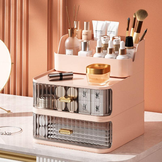 Desktop Drawer Cosmetics Storage Box - LOX VAULT