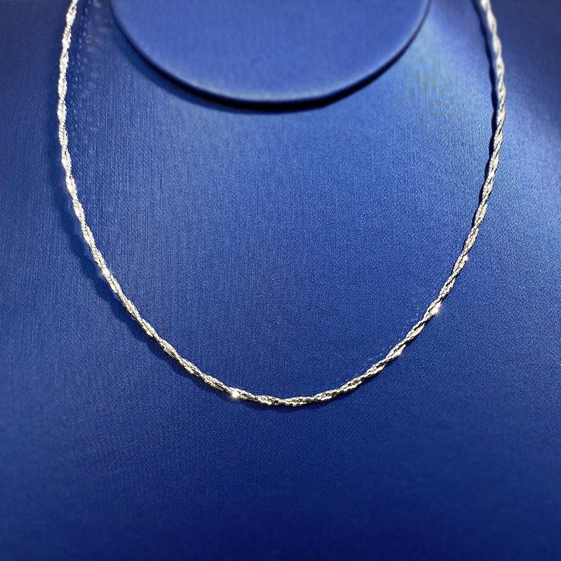 Silver Starry Winding Necklace - LOX VAULT