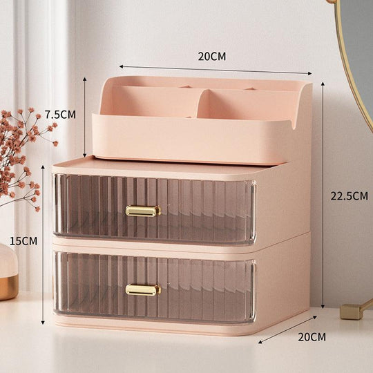 Desktop Drawer Cosmetics Storage Box - LOX VAULT