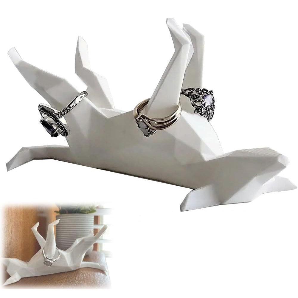 Bull Resin Ring Jewellery Holder - LOX VAULT