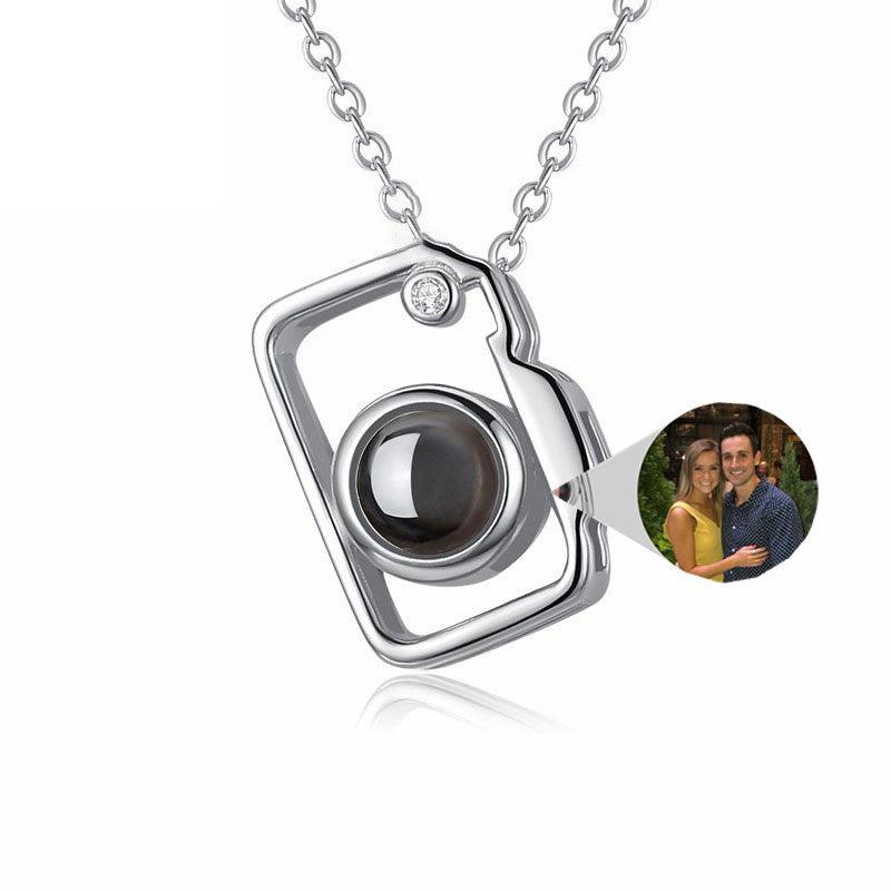Personalised Camera Projection Necklace - LOX VAULT