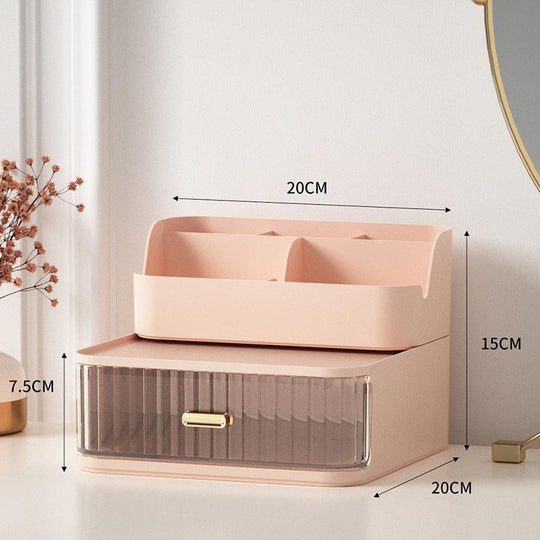 Desktop Drawer Cosmetics Storage Box - LOX VAULT