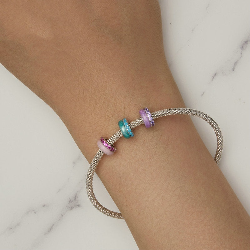 Sterling Silver Candy Bracelet Bead