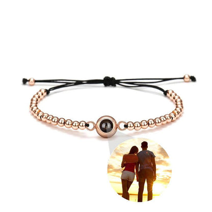 Personalised Bubble Projection Photo Bracelet - LOX VAULT