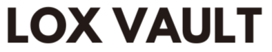 Lox Vault text Logo