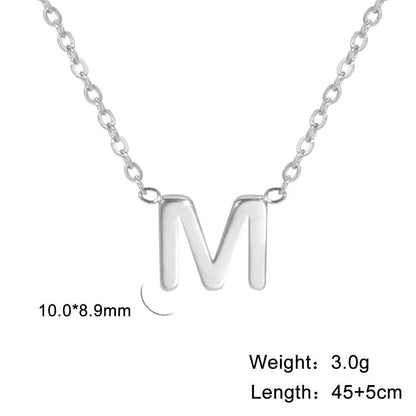 Personalised initial Deep Pendant Necklace - LOX VAULT