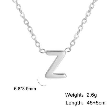 Personalised initial Deep Pendant Necklace - LOX VAULT