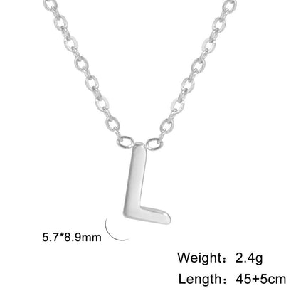 Personalised initial Deep Pendant Necklace - LOX VAULT