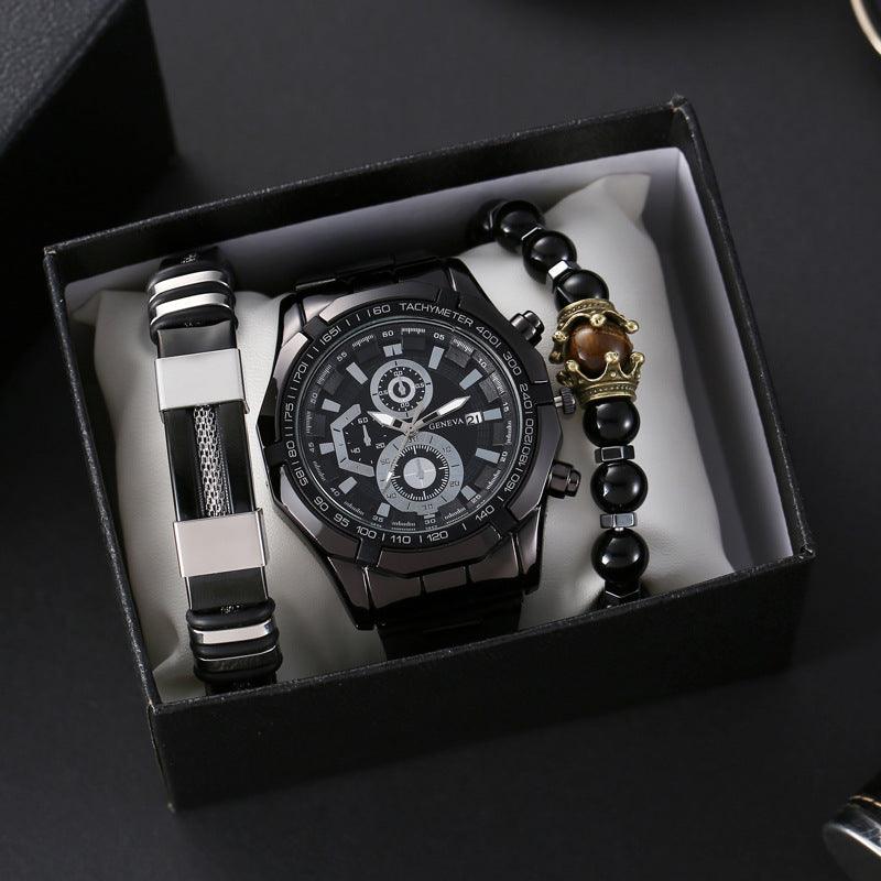 Men's Steel Belt Sports Quartz Watch - LOX VAULT