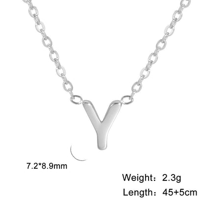 Personalised initial Deep Pendant Necklace - LOX VAULT