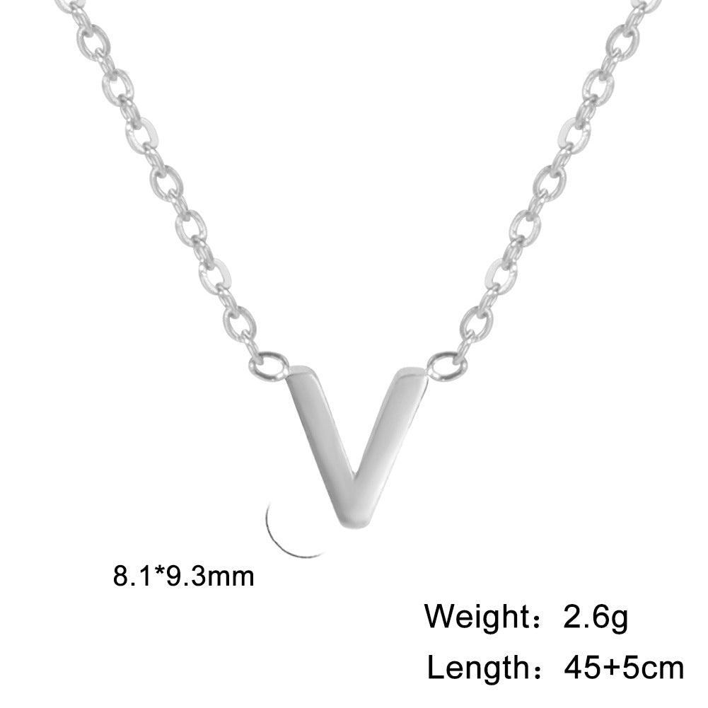 Personalised initial Deep Pendant Necklace - LOX VAULT