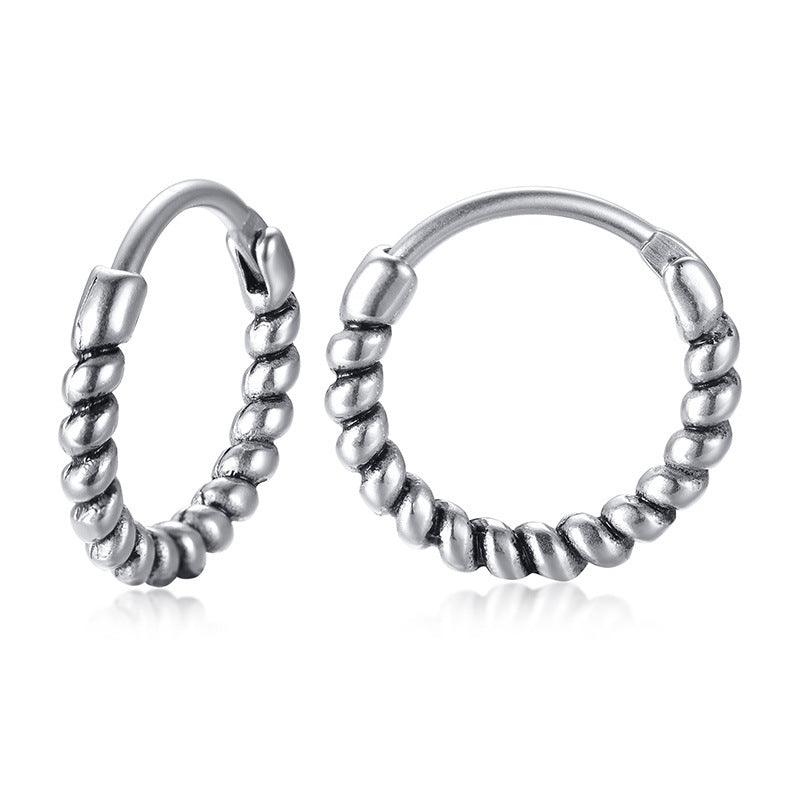 Retro Hoop Earrings - LOX VAULT