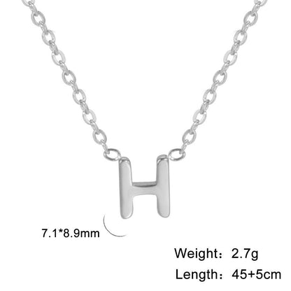 Personalised initial Deep Pendant Necklace - LOX VAULT