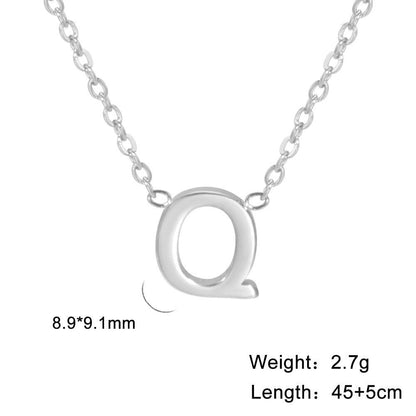 Personalised initial Deep Pendant Necklace - LOX VAULT