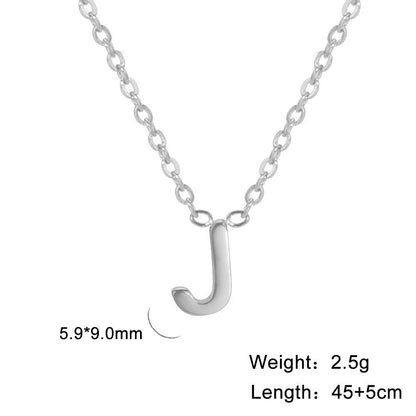 Personalised initial Deep Pendant Necklace - LOX VAULT