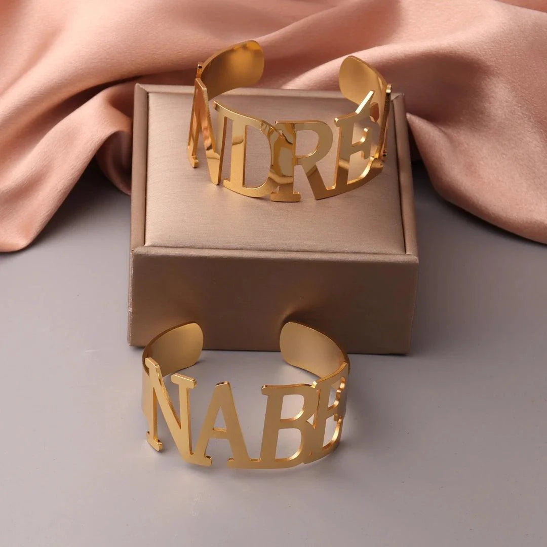 Personalised Name Bangle - LOX VAULT