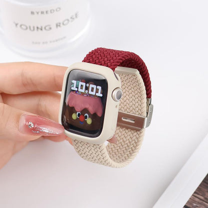 Elastic Braided Woven Apple Watch Strap - LOX VAULT