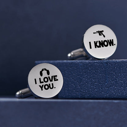 Custom Stainless Steel Cufflinks