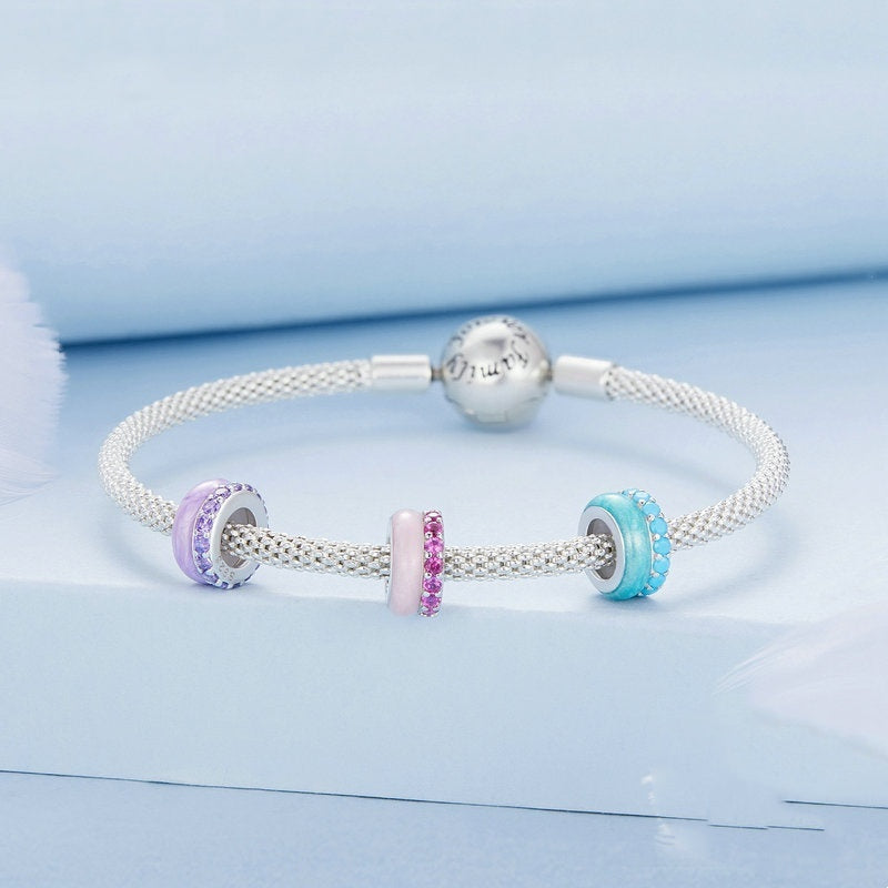 Sterling Silver Candy Bracelet Bead