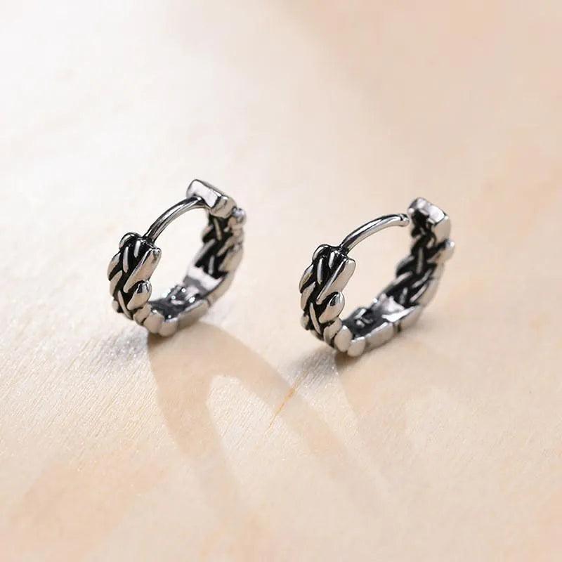 Retro Hoop Earrings - LOX VAULT