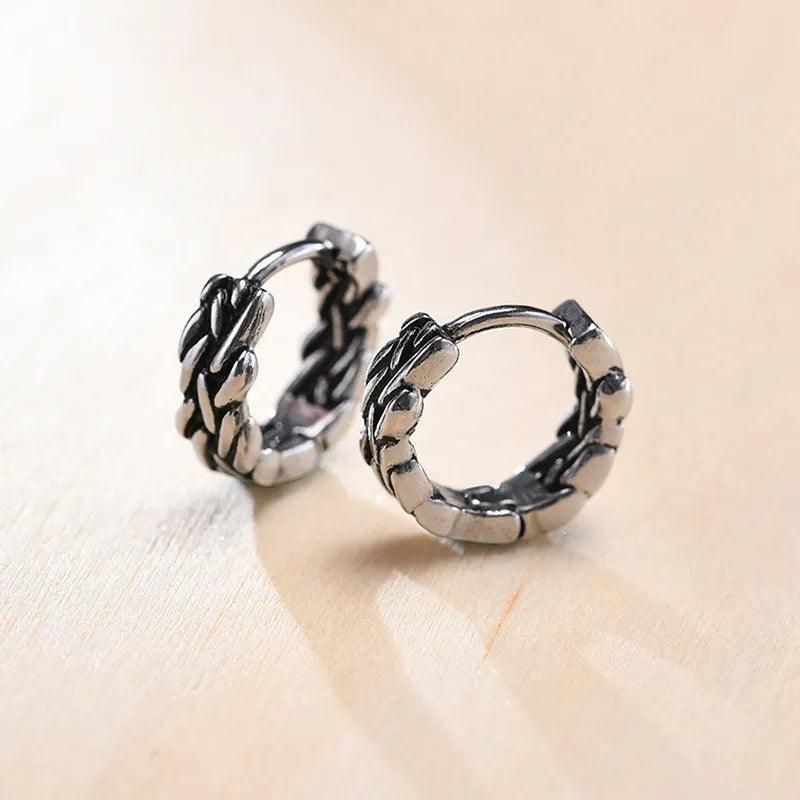 Retro Hoop Earrings - LOX VAULT