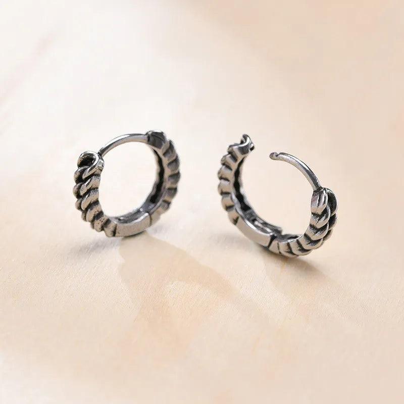 Retro Hoop Earrings - LOX VAULT