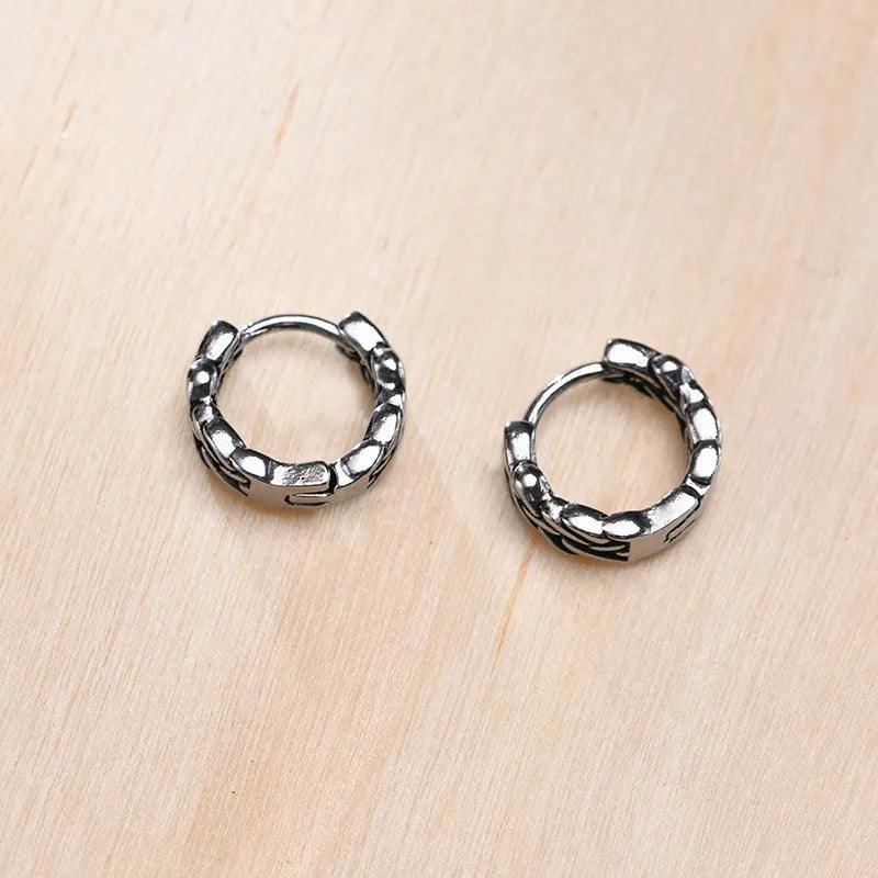 Retro Hoop Earrings - LOX VAULT