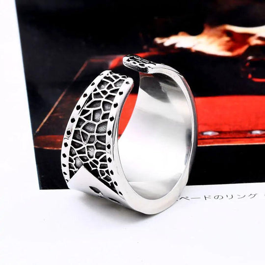 Biker Gothic Rock Men's Ring - LOX VAULT