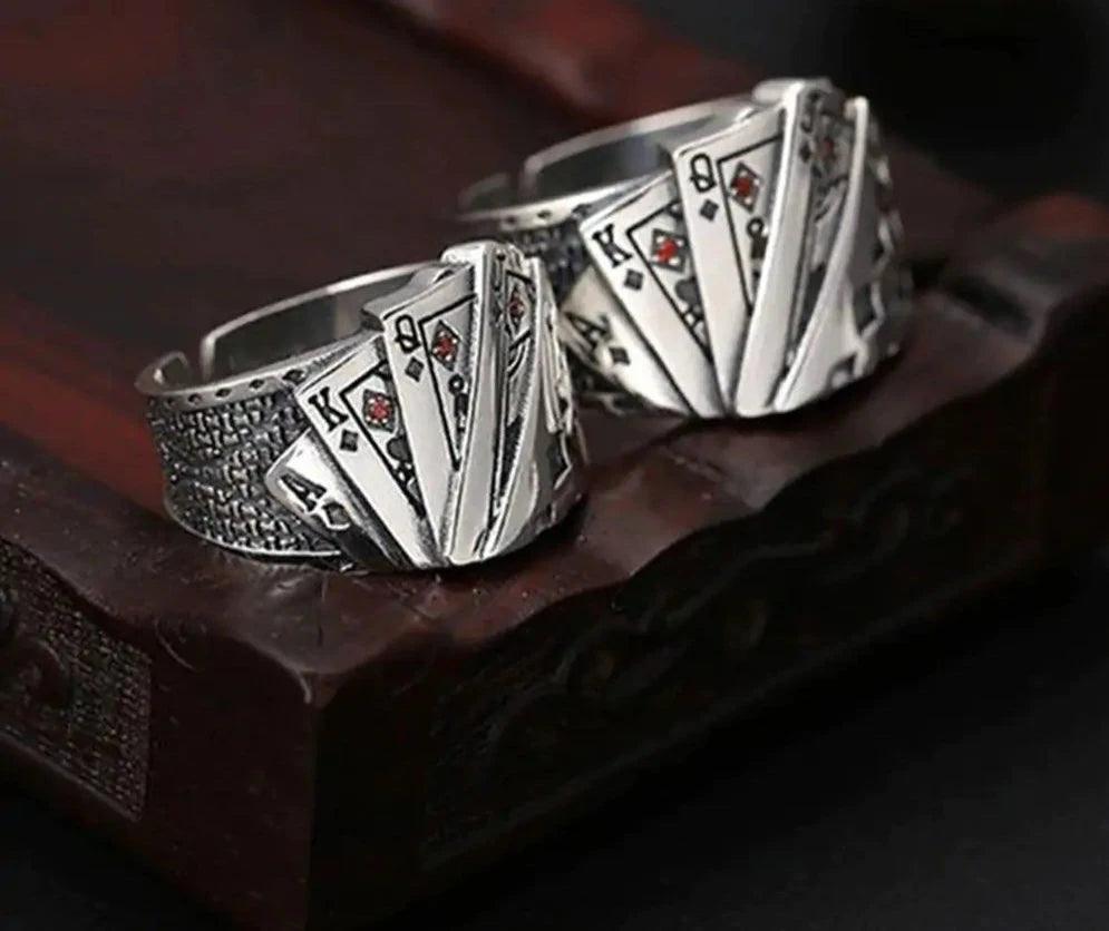 Biker Gothic Rock Men's Ring - LOX VAULT